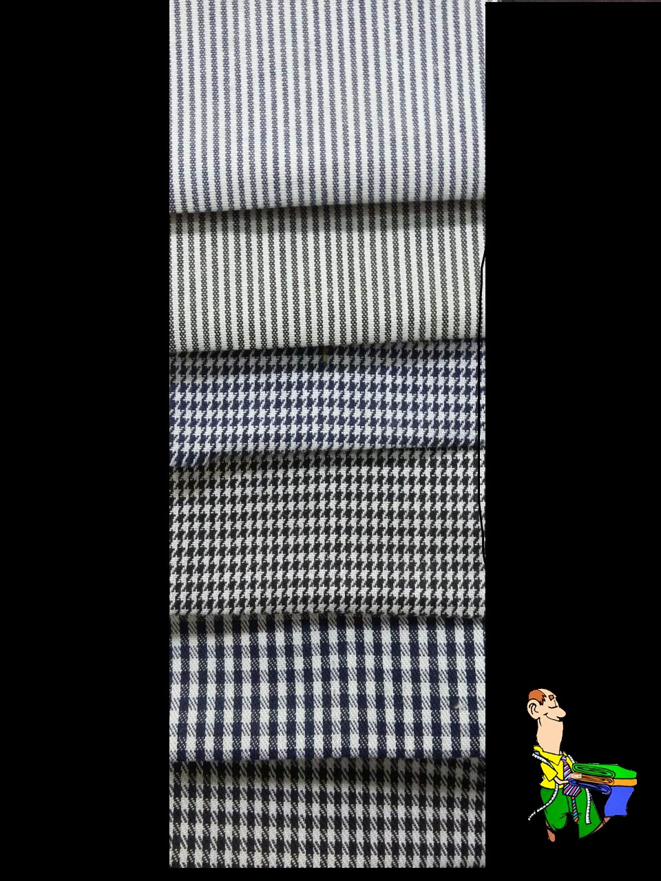 Ifasmata123.gr Chefs checks and stripes samples