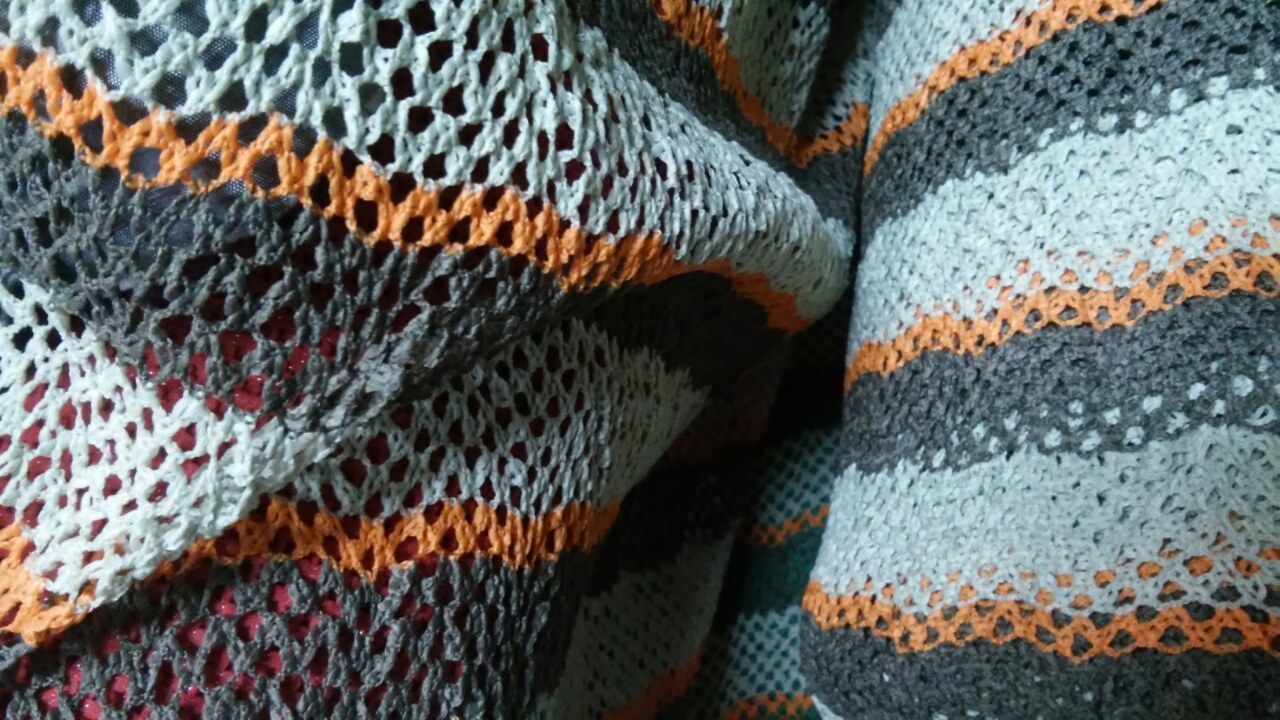 Πορτοκαλί - σιέλ ρίγα