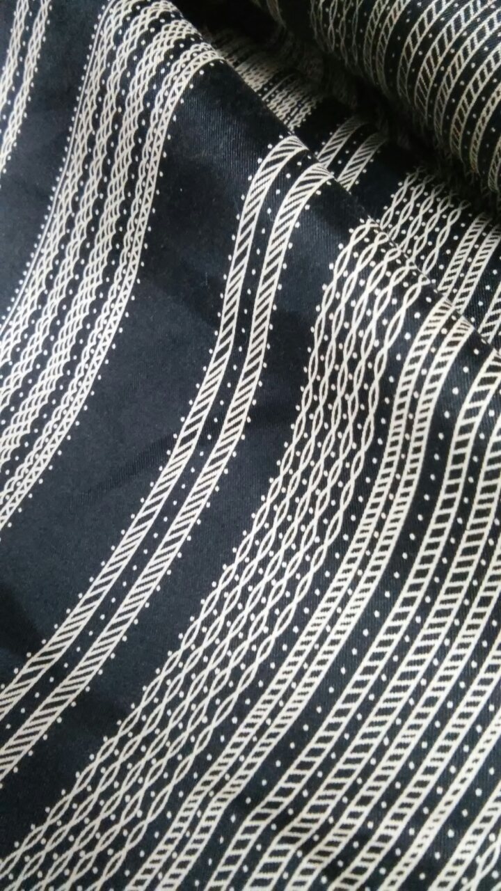 ασπρόμαυρη σατέν φόδρα