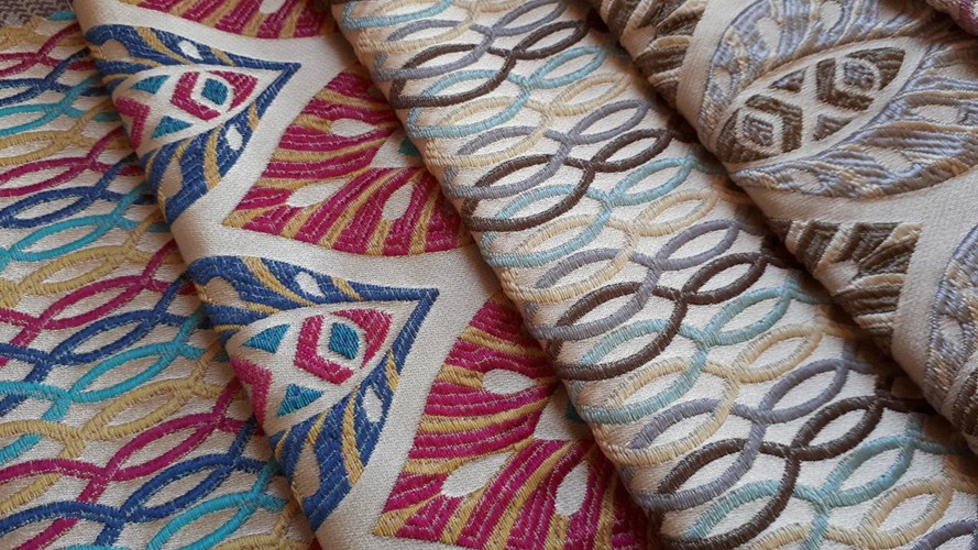 Ifasmata123.gr Upholstery fabric BOHO samples