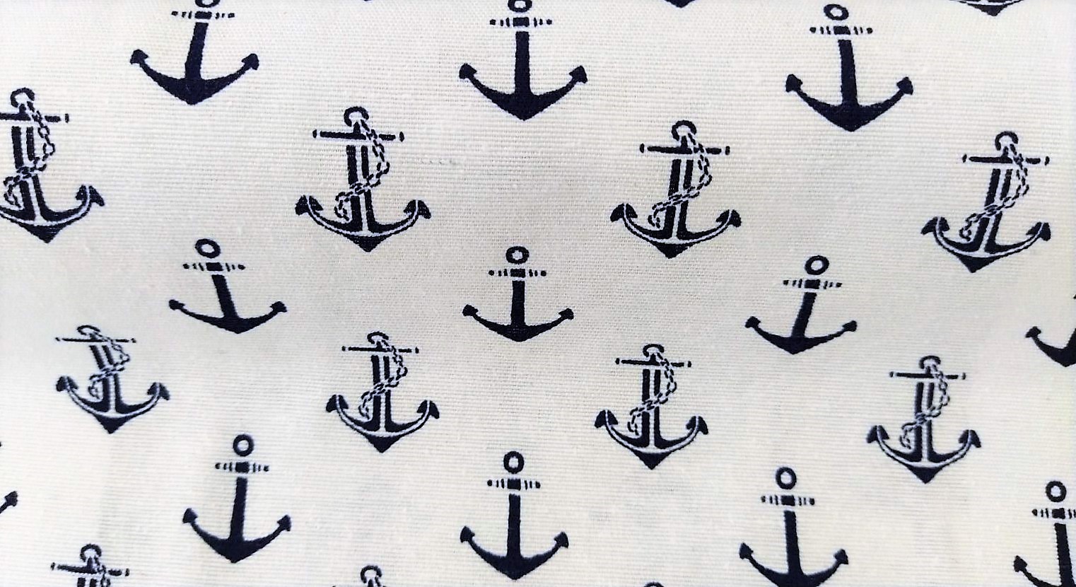 Άγκυρα λευκό -μπλε