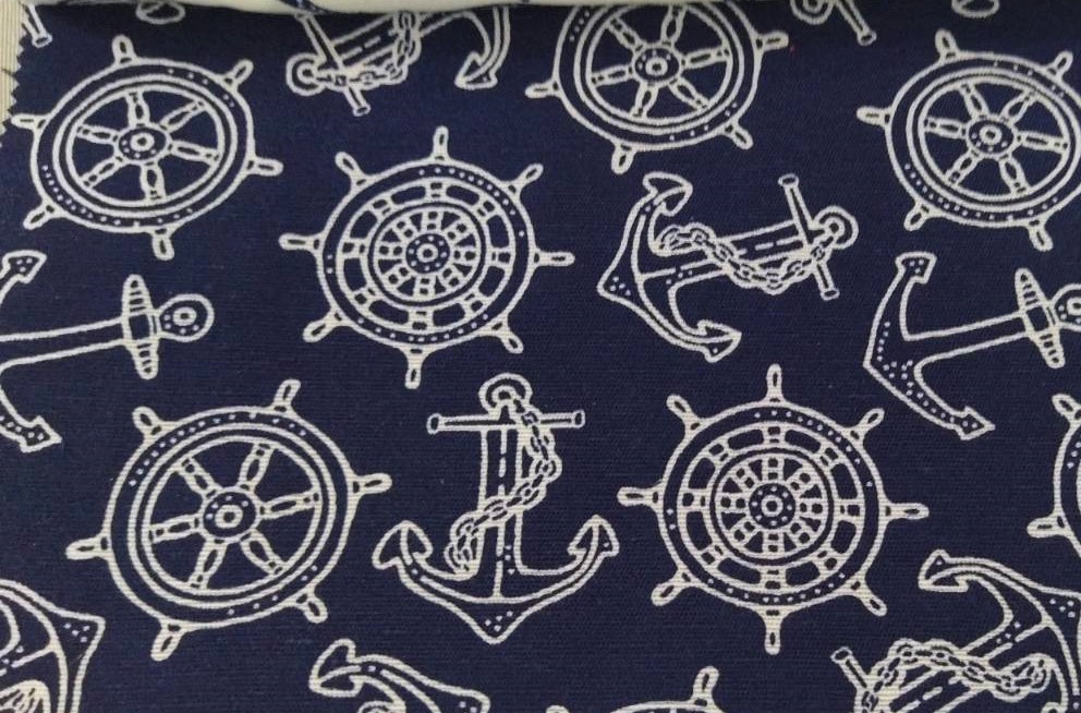 Πυξίδα μπλε-λευκο