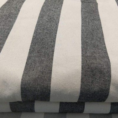 Black - White stripes 4cm