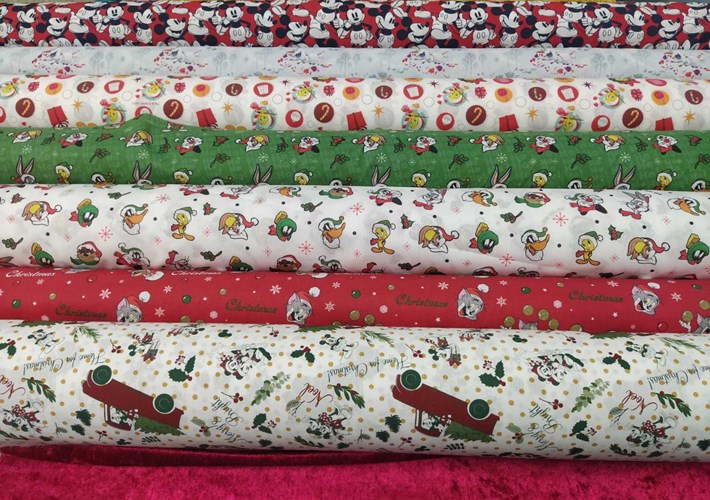 Ifasmata123.gr Poplin Disney licenced Xmas samples