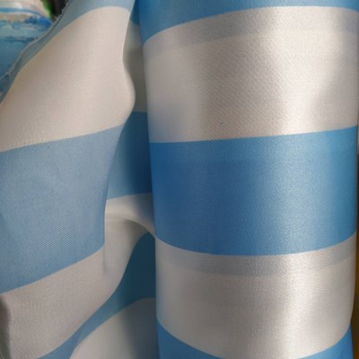 White light blue stripes